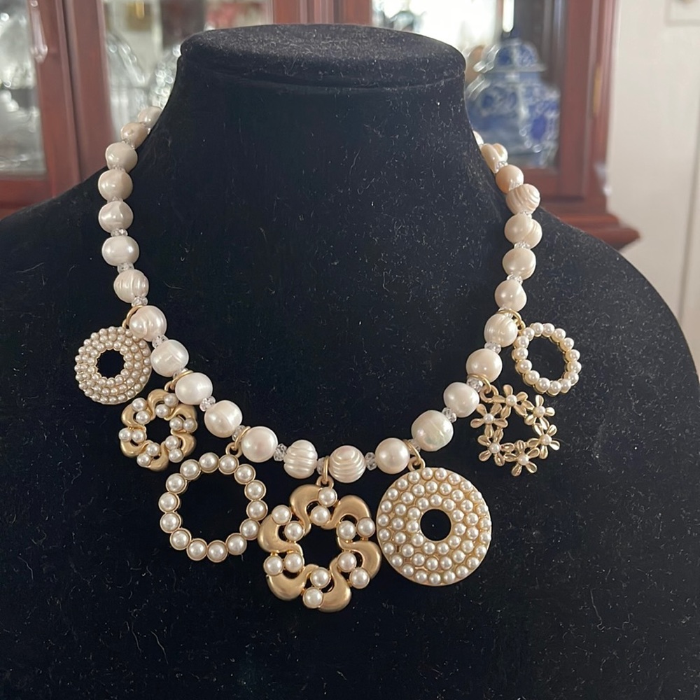 Pearl Charm Necklace